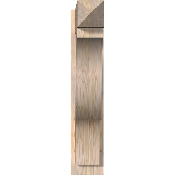 Funston Arts & Crafts Smooth Outlooker, Douglas Fir, 7 1/2W X 26D X 38H